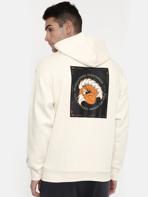

Puma Men Off-White Printed XTG Trail Hooded Sweatshirt