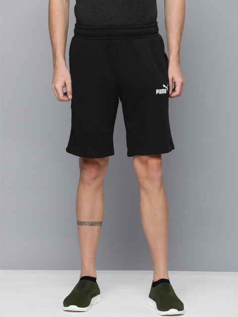 

Puma Men Black Solid Sports Shorts