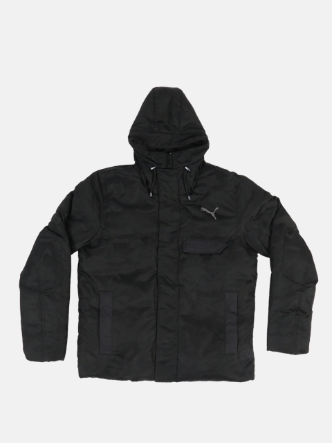 

Puma Men Black Camouflage Sporty Jacket