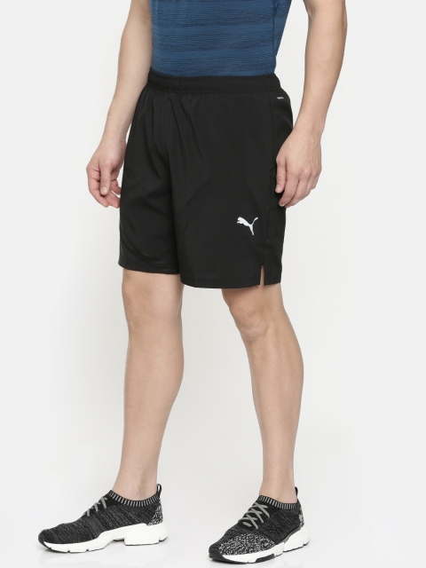 

Puma Men Black Ignite Solid Blocked 7" Regular Fit DryCell Sports Shorts