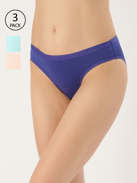 Women Pack of 3 Low-Rise Bikini Briefs PPK33001
