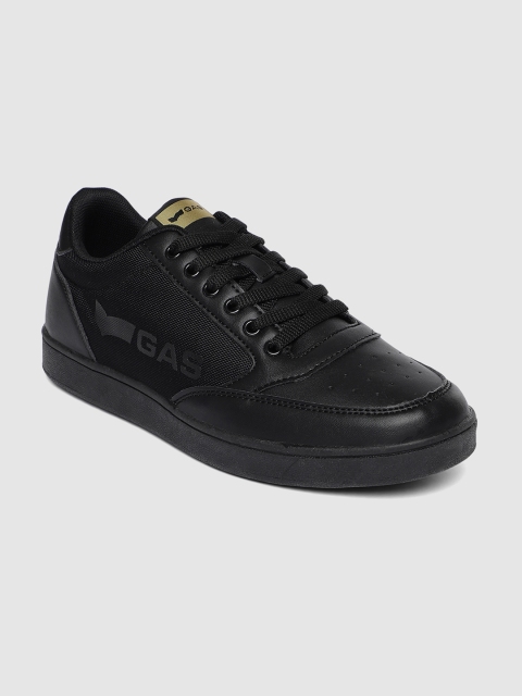 

GAS Men Black Sneakers