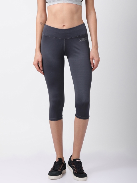 

GOLDSTROMS Women Grey Solid Slim Fit Capris