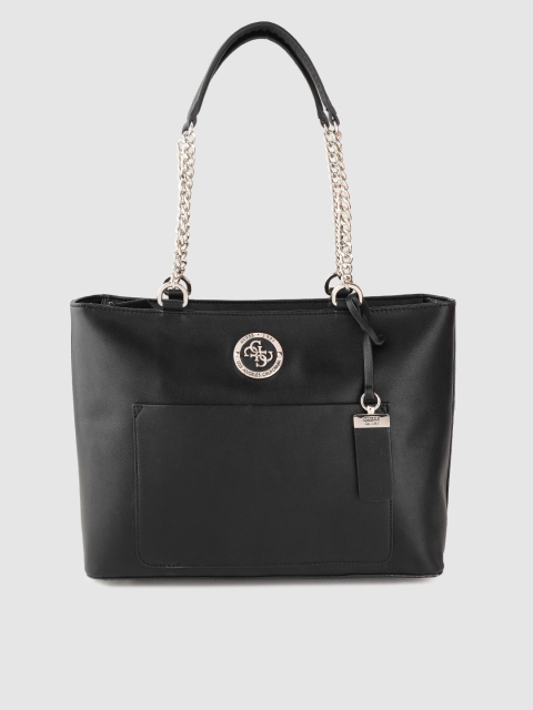 

GUESS Black Solid Shoulder Bag