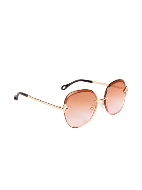 

Voyage Women Oval Sunglasses 2519MG2945, Orange