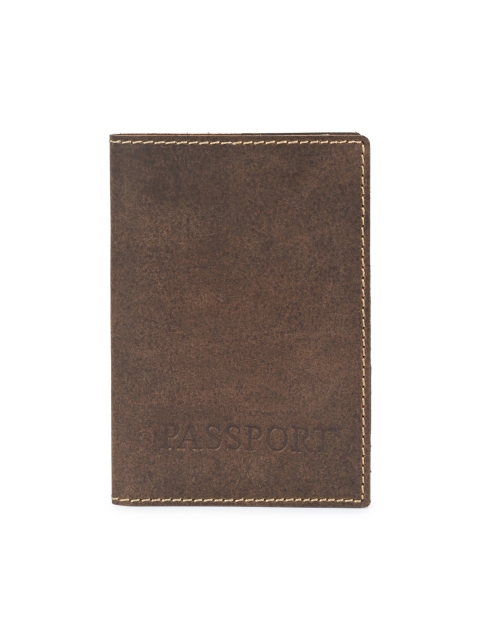 

Calvadoss Unisex Brown Solid Premium Leather Passport Holder