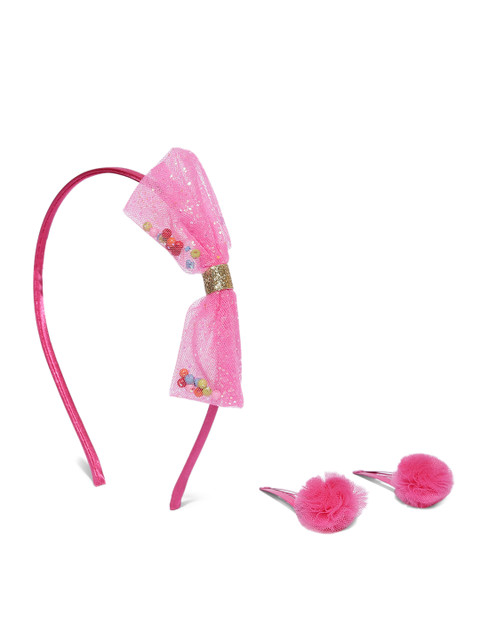 

lil' star Girls Pink Hair Accessory Set