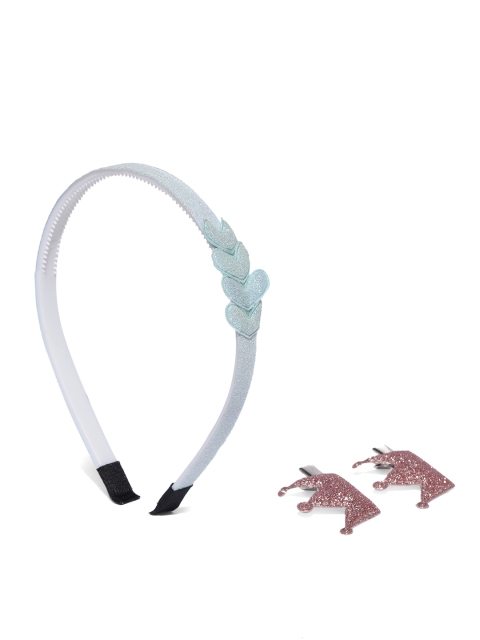 

lil' star Girls Blue & Pink Embellished Hair Accessory Set
