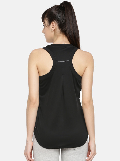 

Puma Women Black Solid Tank Top