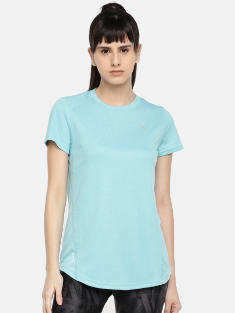 

Puma Women Blue Ignite SS Round Neck T-shirt