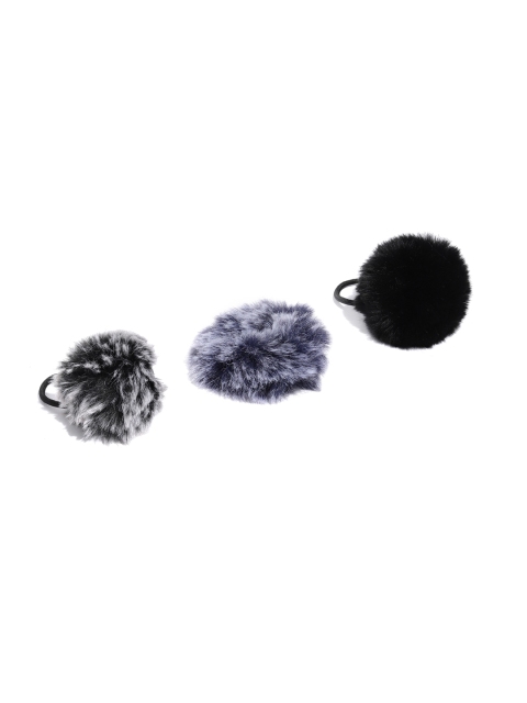 

Ayesha Women Set of 3 Ponytail Holders, Multi