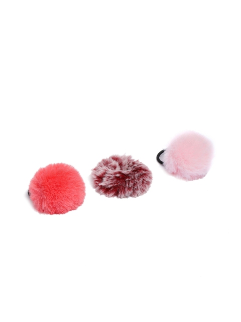 

Ayesha Women Set of 3 Ponytail Holders, Multi