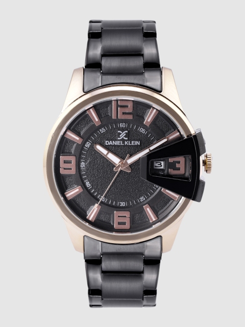 

Daniel Klein Men Black Analogue Watch DK12231-2, Brown