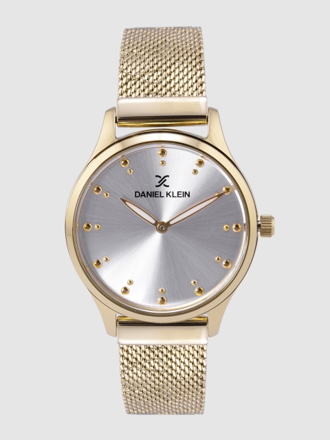 

Daniel Klein Trendy Women Silver-Toned Analogue Watch DK12188-4