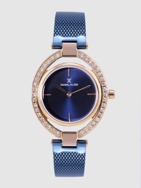 

Daniel Klein Women Navy Blue Analogue Watch DK12194-5