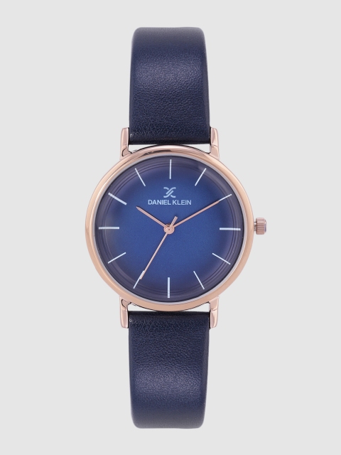 

Daniel Klein Premium Women Navy Blue Analogue Watch DK12191-4