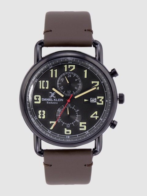 

Daniel Klein Exclusive Men Black Chronograph Watch DK12245-2