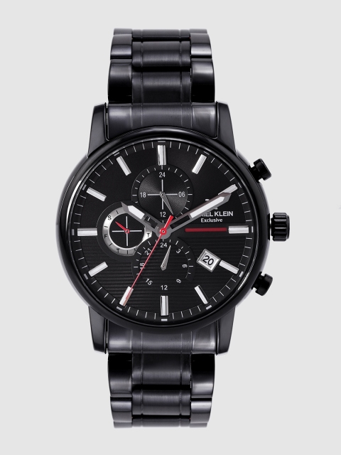 

Daniel Klein Exclusive Men Black Chronograph Watch DK12213-5