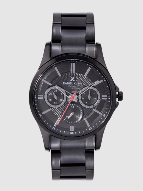 

Daniel Klein Men Black Textured Analogue Watch DK12239-4