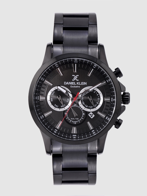 

Daniel Klein Exclusive Men Black Chronograph Watch DK12224-4