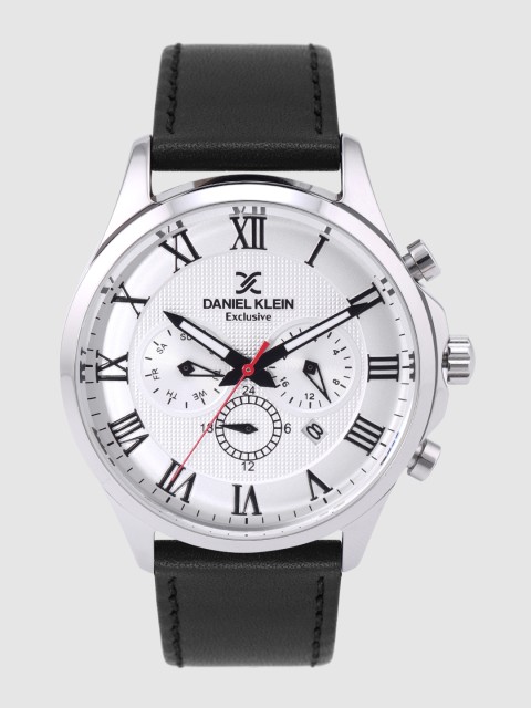 

Daniel Klein Exclusive Men Silver-Toned Analogue Watch DK12220-5