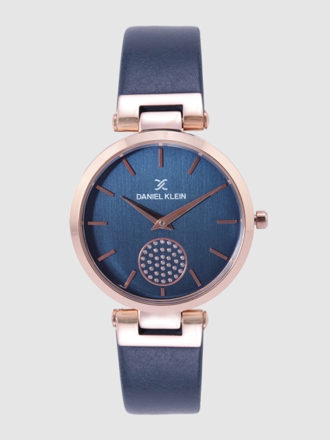 

Daniel Klein Women Navy Analogue Watch DK12202-3, Navy blue