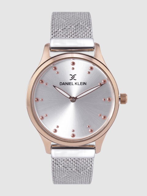

Daniel Klein Trendy Women Silver-Toned Analogue Watch DK12188-5