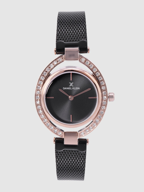 

Daniel Klein Women Black Analogue Watch