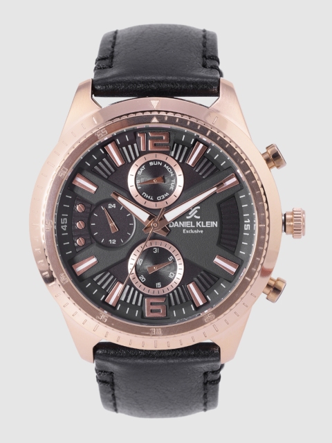 

Daniel Klein Exclusive Men Black Analogue Watch DK12171-2