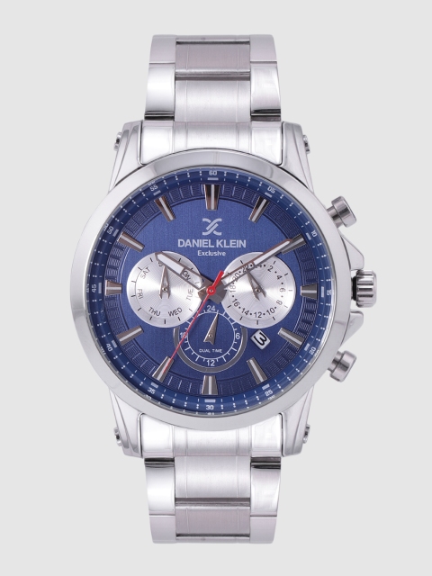 

Daniel Klein Exclusive Men Navy Blue Analogue Watch DK12224-6