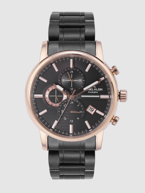 

Daniel Klein Exclusive Men Black Analogue Watch DK12213-4