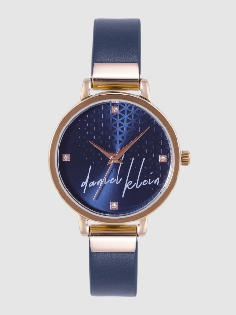 

Daniel Klein Trendy Women Navy Blue Analogue Watch DK12181-6