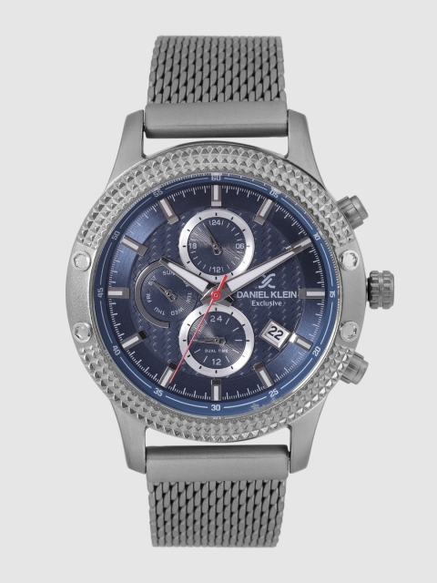 

Daniel Klein Exclusive Men Navy Blue Analogue Watch DK12225-3