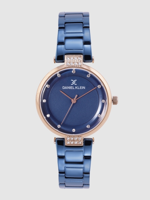 

Daniel Klein Premium Women Navy Blue Analogue Watch DK12198-5