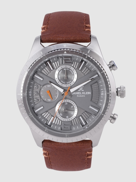 

Daniel Klein Exclusive Men Grey Analogue Watch DK12171-3