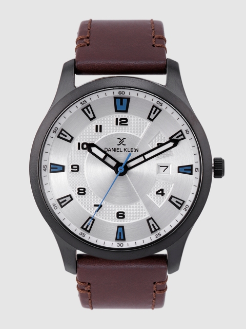 

Daniel Klein Premium Men Silver-Toned Analogue Watch DK12218-3