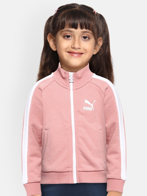 

Puma Girls Pink Solid Classics T7 Sweatshirt
