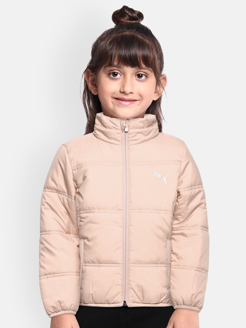 

Puma Girls Pink Self Design Padded Jacket