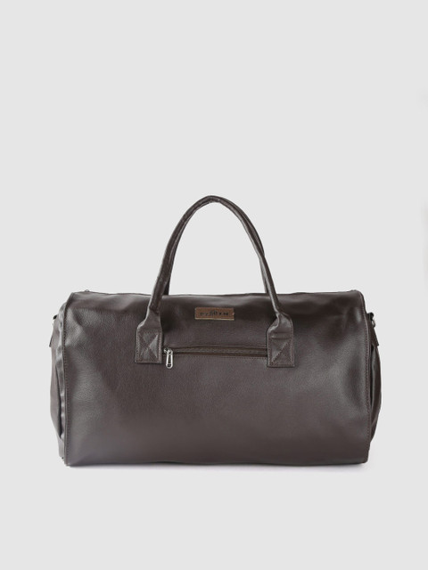 

Footloose Unisex Coffee Brown Charge Perforated Duffel Bag
