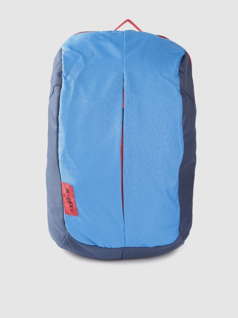 

Footloose Unisex Blue Solid Backpack