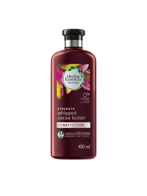 

Herbal Essences Bio Renew Unisex Strength Whipped Cocoa Butter Conditioner 400 ml, Burgundy