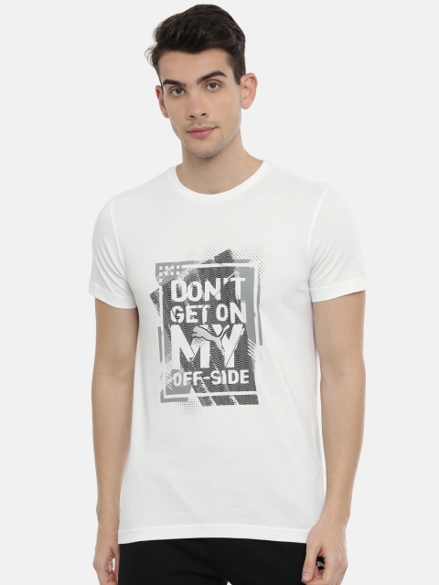 

Puma One8 Unisex White Printed Bold Cricket Graphic Round Neck T-shirt