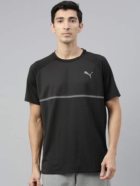 

Puma Men Black Power BND Round Neck Sports T-Shirt