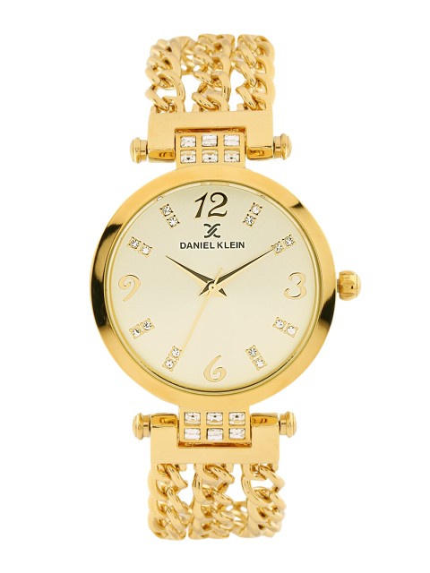 

Daniel Klein Women Gold-Toned Dial Watch DK10671-2