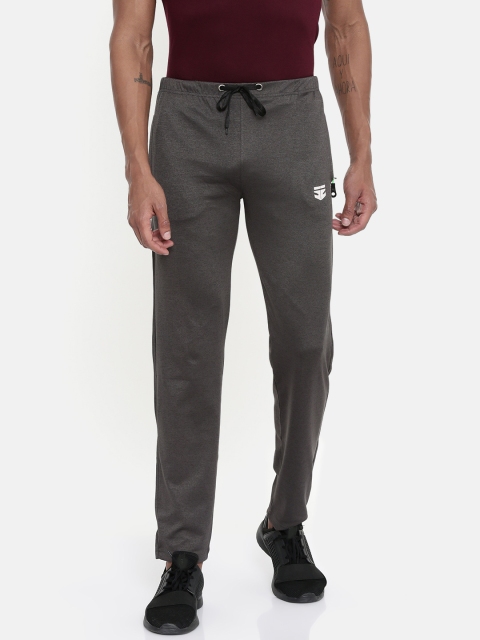 

Sports52 wear Charcoal Grey Solid Straight Fit Track Pants