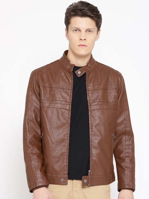 

Blackberrys Men Brown Solid Tailored Jacket