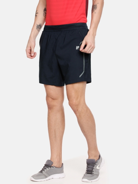 

Proline Active Men Navy Blue Solid Regular Fit Sports Shorts