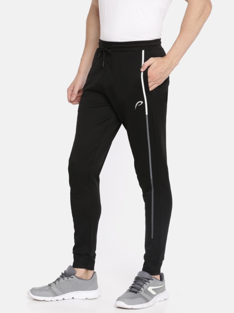 

Proline Active Men Black Slim Fit Solid Joggers