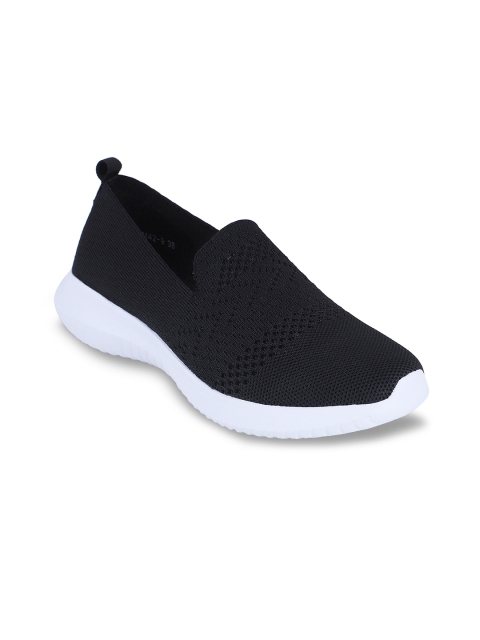 

pelle albero Women Black Slip-On Sneakers