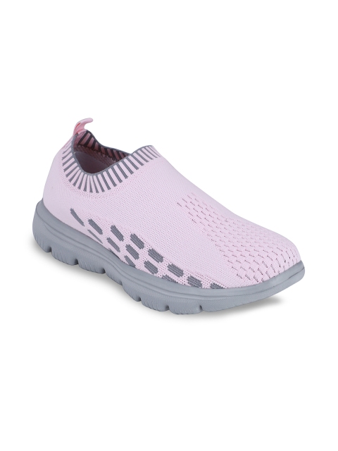 

pelle albero Women Pink Slip-On Sneakers